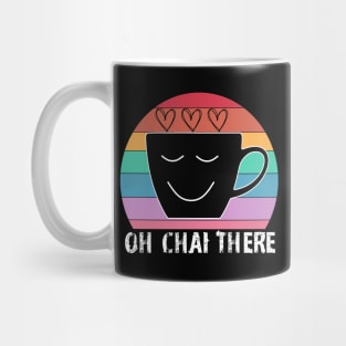 Oh Chai There tea cup rainbow Mug